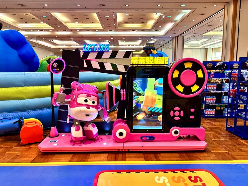 台南市中西區小朋友的最愛!超好玩的Super Wings互動交通小鎮＆pang胖仔花園兒童氣墊雙主題樂園來了!就在台南新光三越中