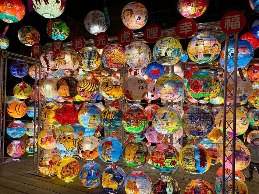 台南市中西區2024年第12屆台南府城普濟燈會/1800盞手繪燈籠點亮國華街.普濟廟埕