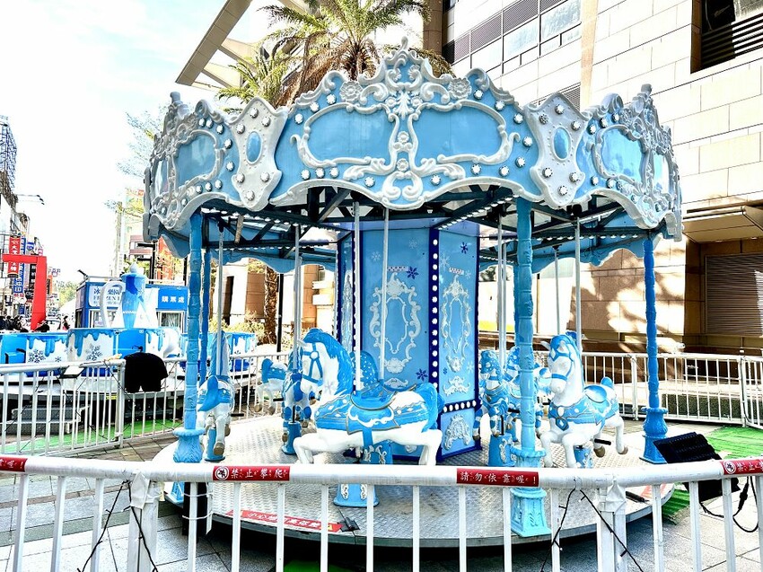 台南市中西區冰雪樂園:迷你夢幻主題兒童樂園出現在新光三越台南西門路廣場!大小朋友的遊戲天堂