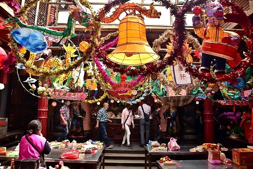 新竹城隍廟花燈