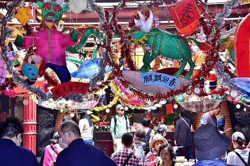 新竹城隍廟花燈