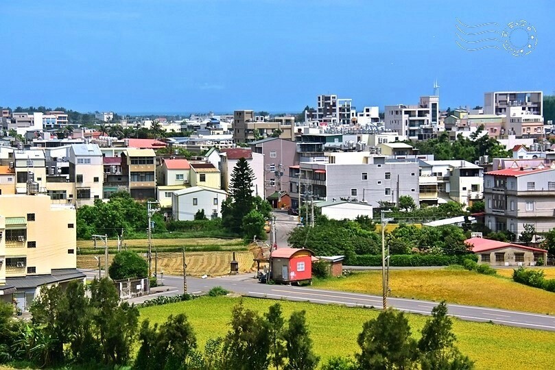 苗栗金黃稻田景色 苗栗金黃稻田景色