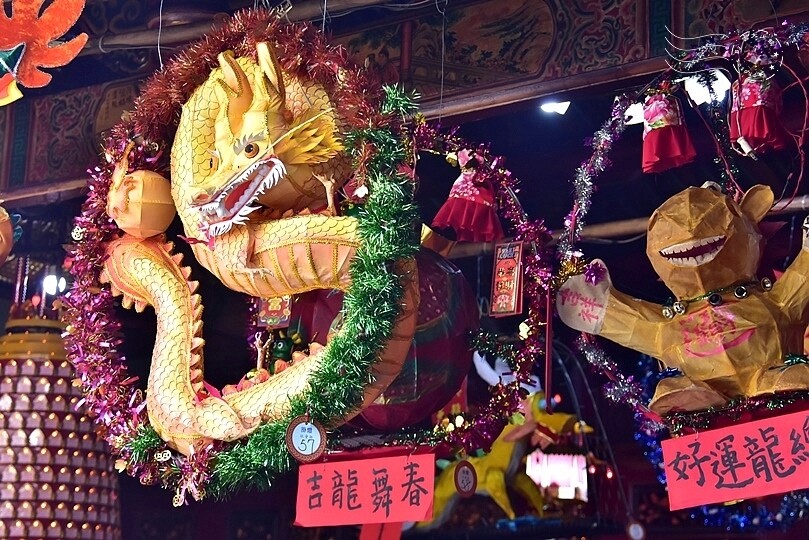 新竹城隍廟花燈