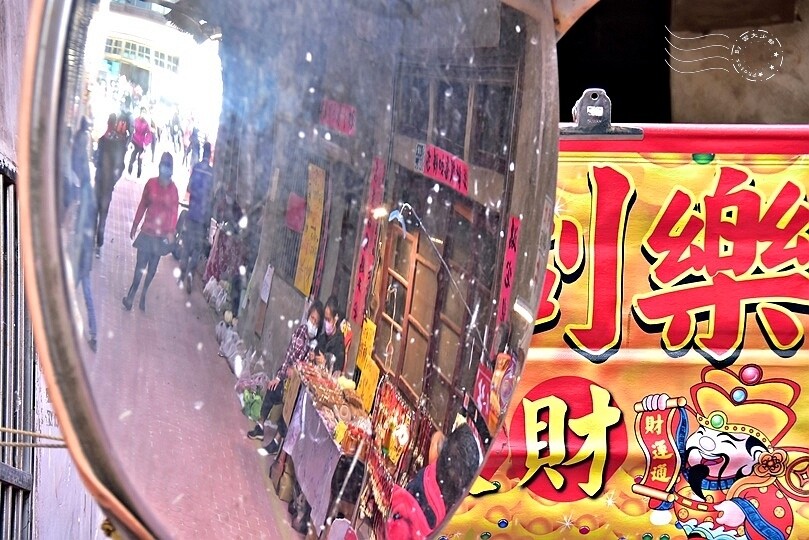 白沙屯拱天宮小巷