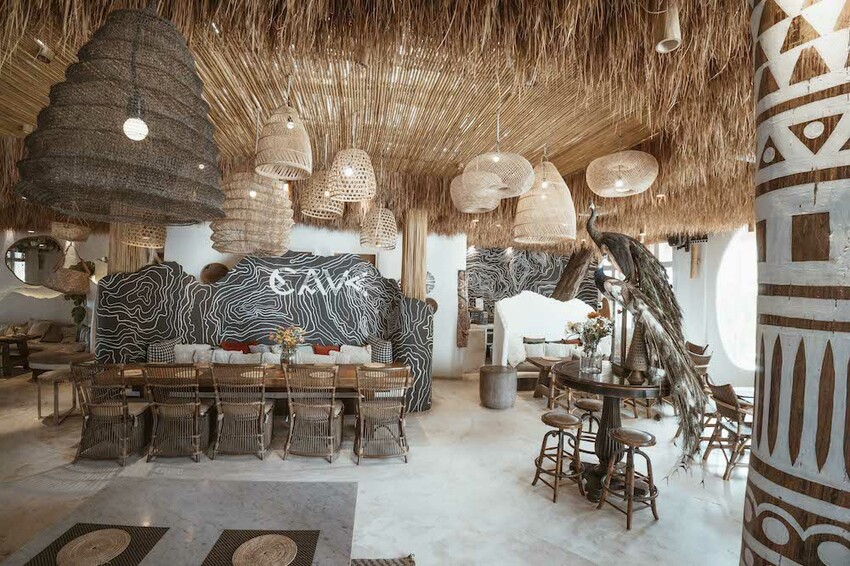 泰國泰國海景餐廳 Cave Beach Club｜濃濃的渡假感 人氣網美海灘餐廳!!