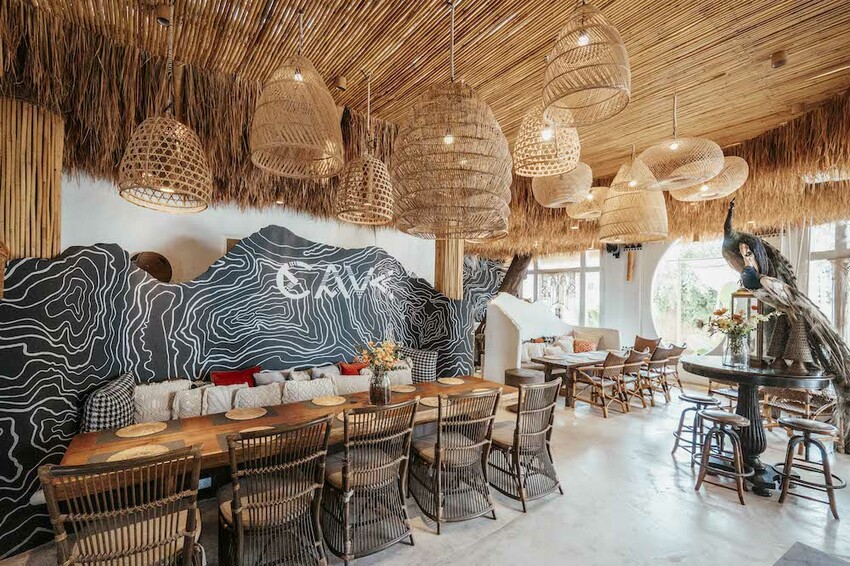 泰國泰國海景餐廳 Cave Beach Club｜濃濃的渡假感 人氣網美海灘餐廳!!