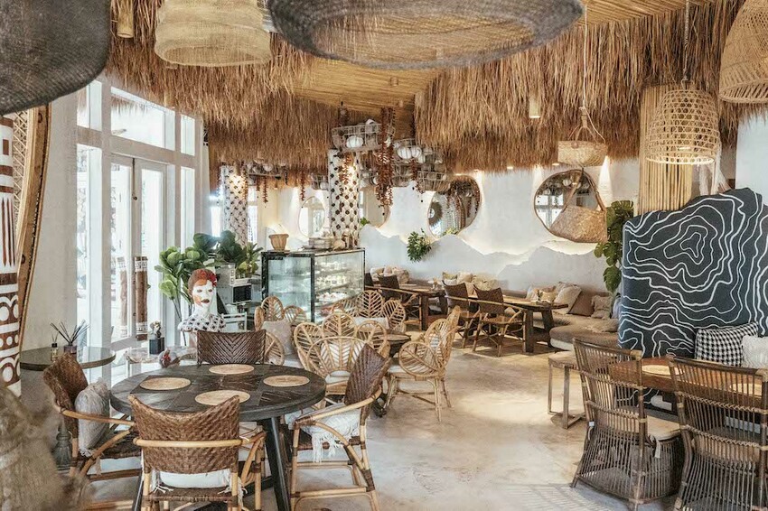 泰國泰國海景餐廳 Cave Beach Club｜濃濃的渡假感 人氣網美海灘餐廳!!