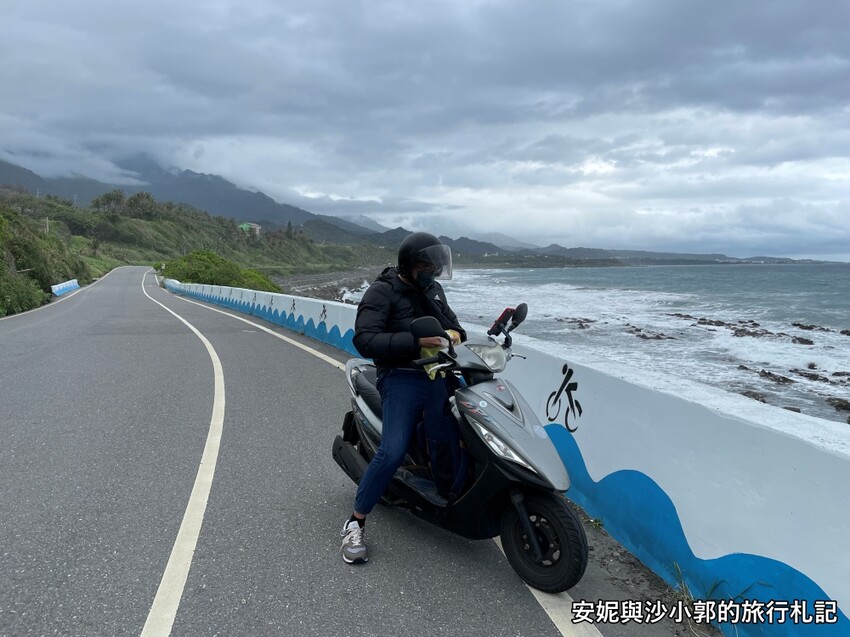 台東縣太麻里鄉2022環島紀錄day3金崙到花蓮市區  金崙沙灘看日出  北回歸線180度海景吃飛魚