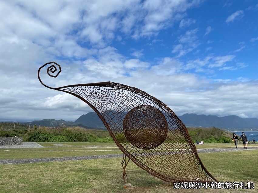 台東縣太麻里鄉2022環島紀錄day3金崙到花蓮市區  金崙沙灘看日出  北回歸線180度海景吃飛魚