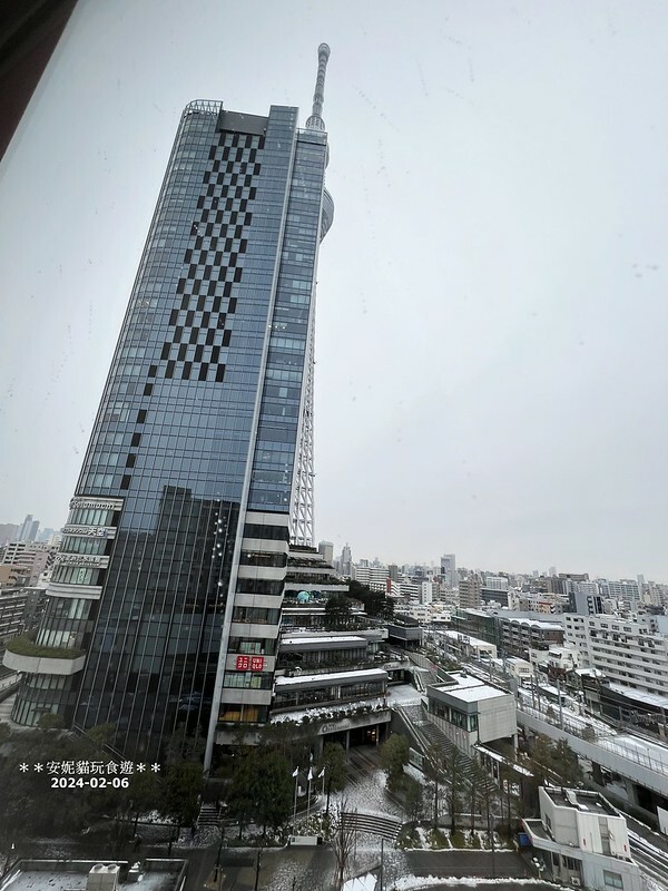 【2024日本關東北陸滑雪之旅】晴空塔陪我入睡|抵達第一天就 240205-021