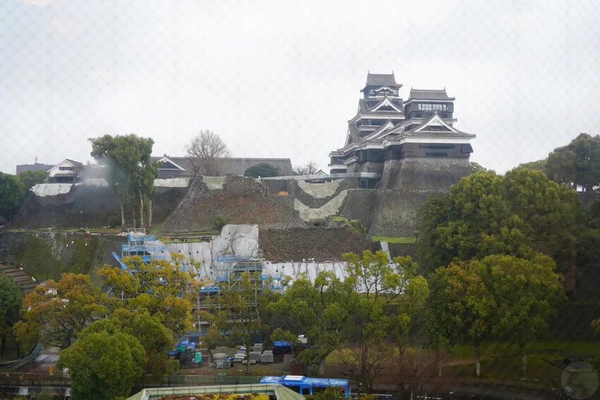 日本熊本住宿推薦｜熊本KKR飯店隔壁就是熊本城，離上/下通町步行約10分鐘