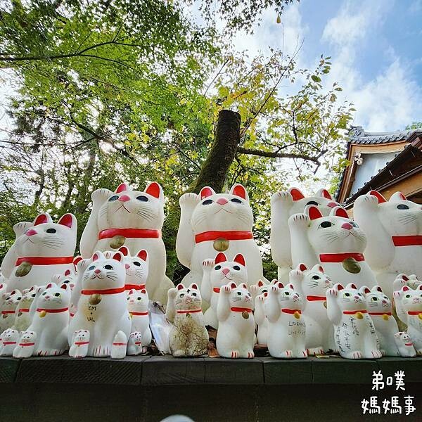 日本【日本‧東京】豪德寺招福貓│限量招福貓，想買只能靠緣分！滿滿招福貓，愛貓的你不要錯過～