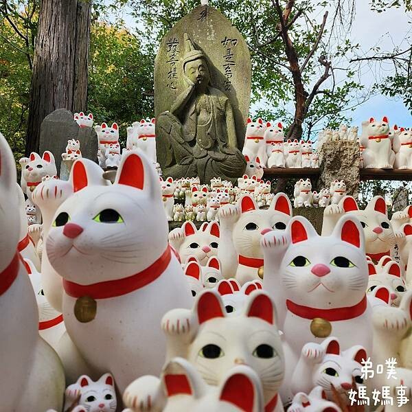 日本【日本‧東京】豪德寺招福貓│限量招福貓，想買只能靠緣分！滿滿招福貓，愛貓的你不要錯過～