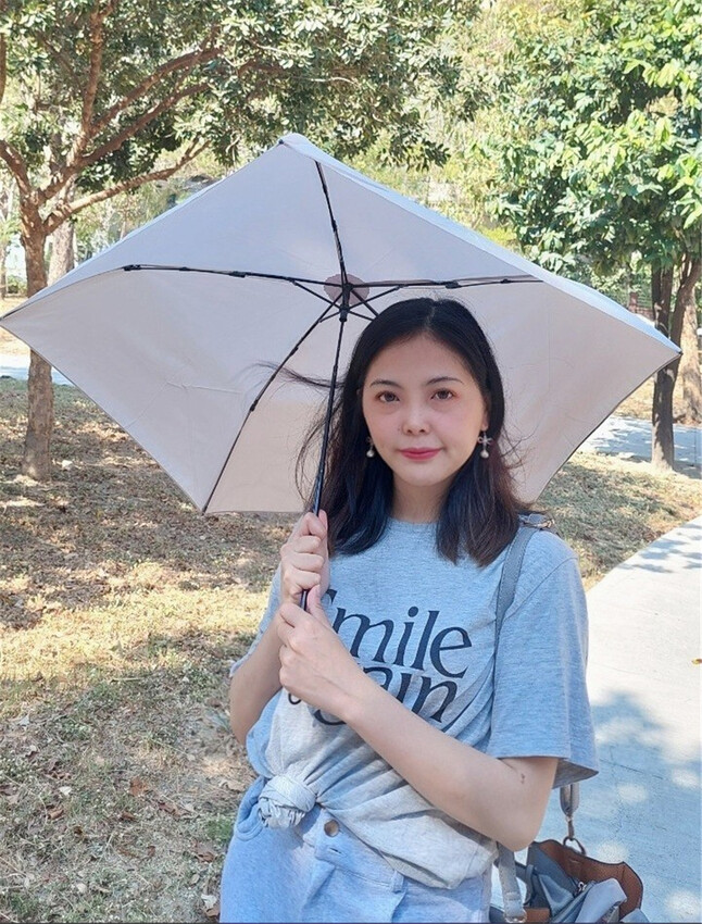 穿搭|check2check 超微米輕量抗UV極鋒傘,超級無