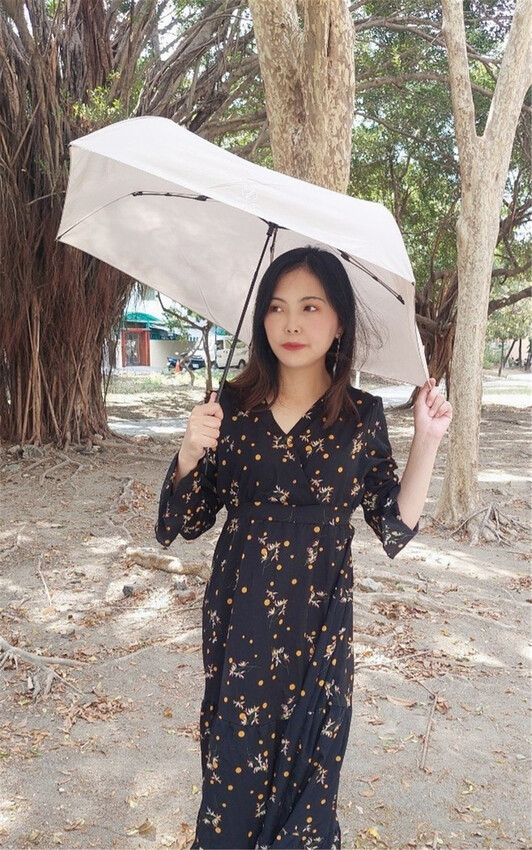 穿搭|check2check 超微米輕量抗UV極鋒傘,超級無