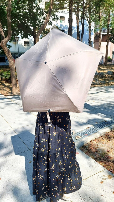 穿搭|check2check 超微米輕量抗UV極鋒傘,超級無