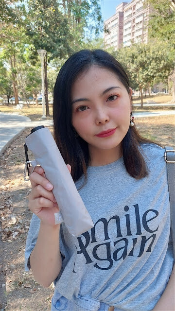 穿搭|check2check 超微米輕量抗UV極鋒傘,超級無