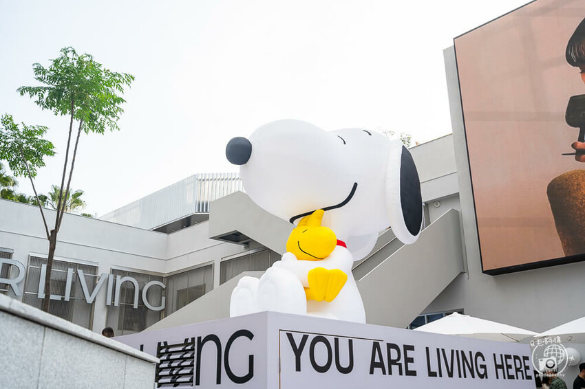 台中市南屯區UR LIVING生活美學 文心森林店 | 台中新景點！巨大史奴比超可愛超好拍，必吃蜷尾家冰淇淋～