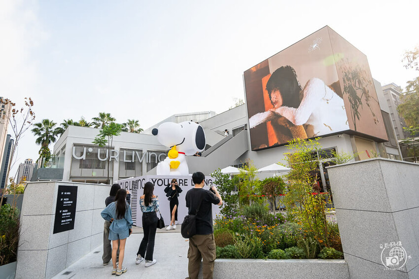 台中市南屯區UR LIVING生活美學 文心森林店 | 台中新景點！巨大史奴比超可愛超好拍，必吃蜷尾家冰淇淋～