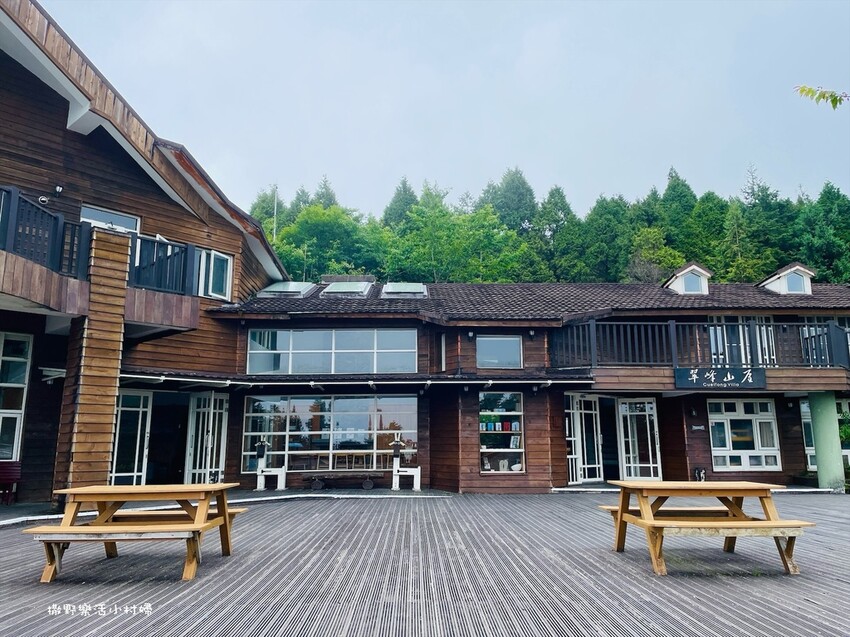 太平山【翠峰山屋】造訪翠峰湖及台灣山毛櫸的最佳休憩點，景色優