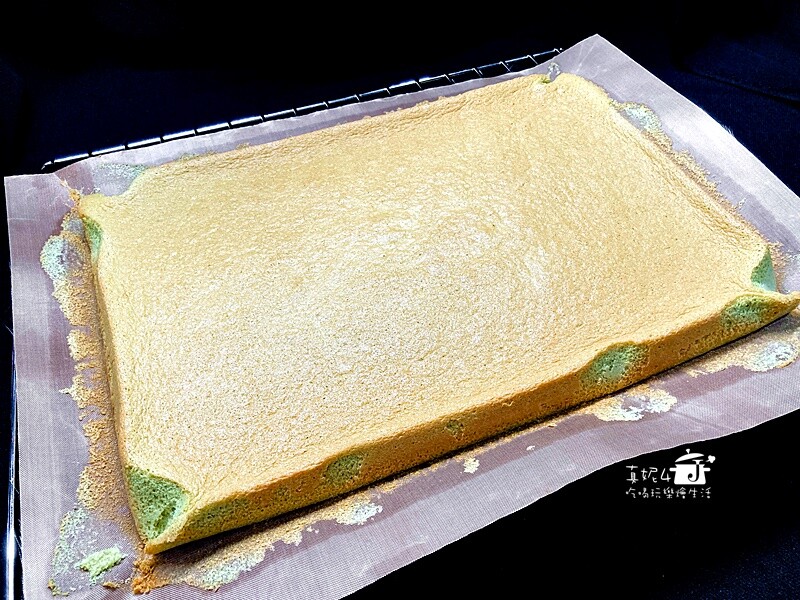 烘焙筆記│抹茶芋泥夾心蛋糕