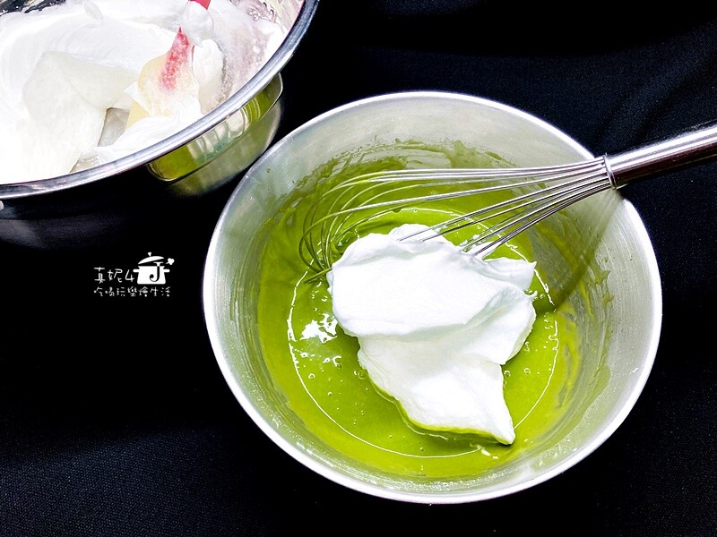 烘焙筆記│抹茶芋泥夾心蛋糕