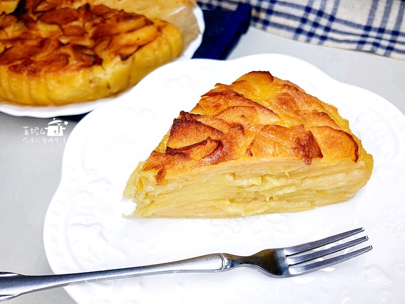 烘焙筆記│抹茶芋泥夾心蛋糕