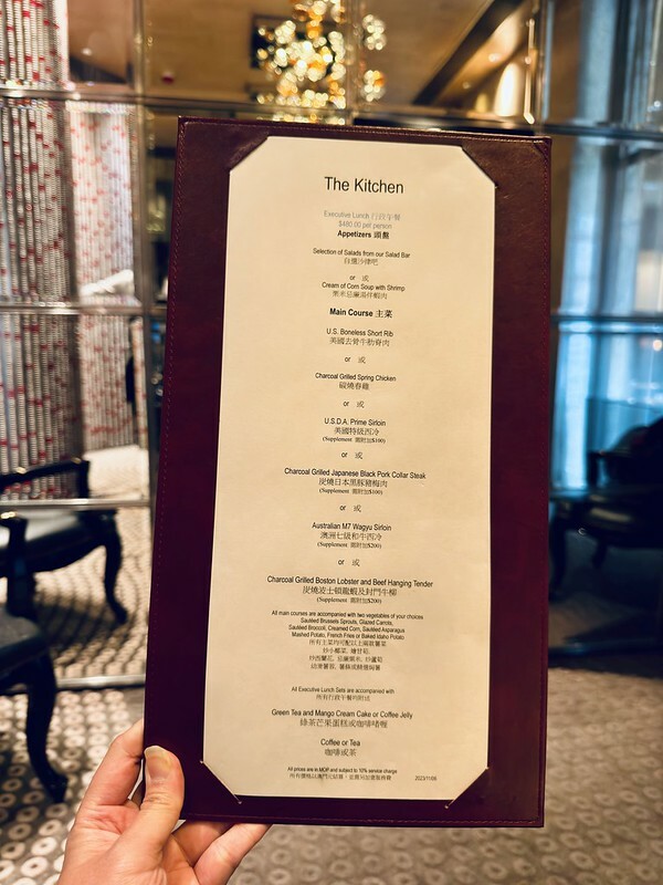 澳門澳門旅遊|The Kitchen大廚牛排館:2024澳門米其林入選餐廳。(澳門美食)