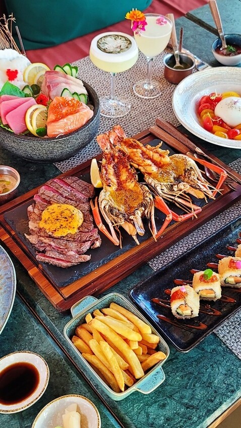 泰國芭達雅美食推薦|知名A-ONE Hotel集團品牌餐廳，超Chill！3家網美必訪餐廳，無敵海景、浪漫夕陽，美照與美味兼具的雙重享宴，做好筆記準備衝!　　