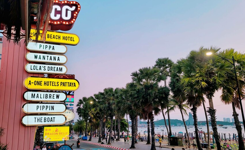 泰國芭達雅美食推薦|知名A-ONE Hotel集團品牌餐廳，超Chill！3家網美必訪餐廳，無敵海景、浪漫夕陽，美照與美味兼具的雙重享宴，做好筆記準備衝!　　