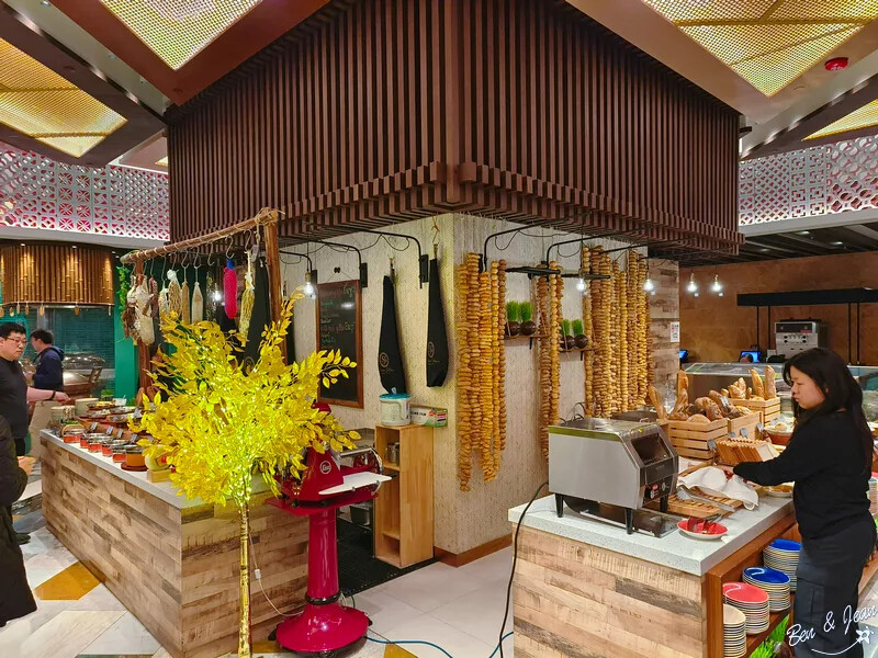 澳門澳門自助山》上葡京綜合度假村早餐Buffet，中西式豪華自助早餐百匯，港式點心飲料一級棒