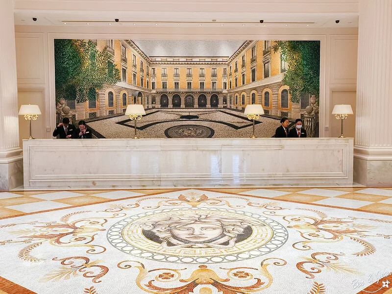 澳門澳門范思哲豪華酒店(Palazzo Versace Macau)》義大利殿堂級品牌，華麗格調、絢爛堂皇的設計品味，從裏到外