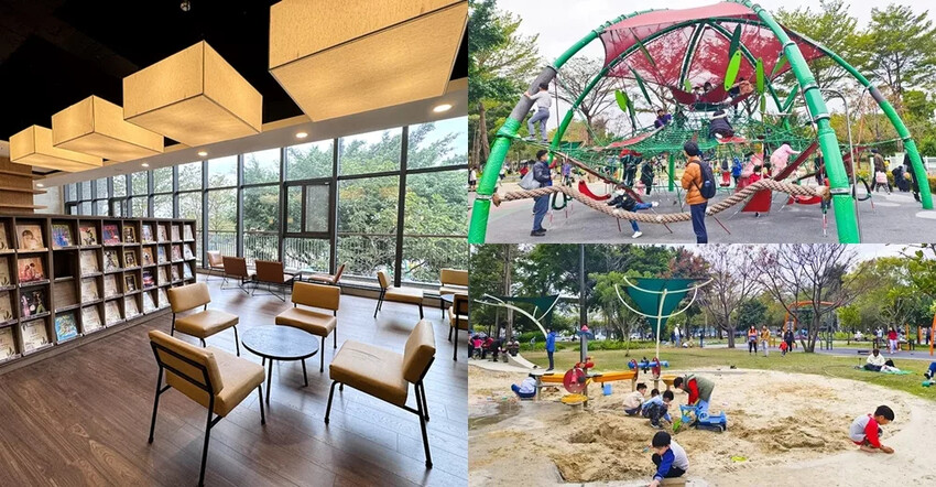 台中市西屯區台中中央公園遊客中心》最酷的遊客中心，以飛航為主題室內景點、免費參觀超有趣