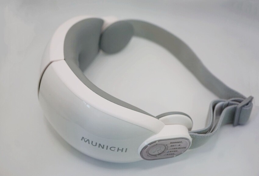 家電開箱｜MUNICHI 沐尼黑 空氣波熱敷眼部按摩器 MR