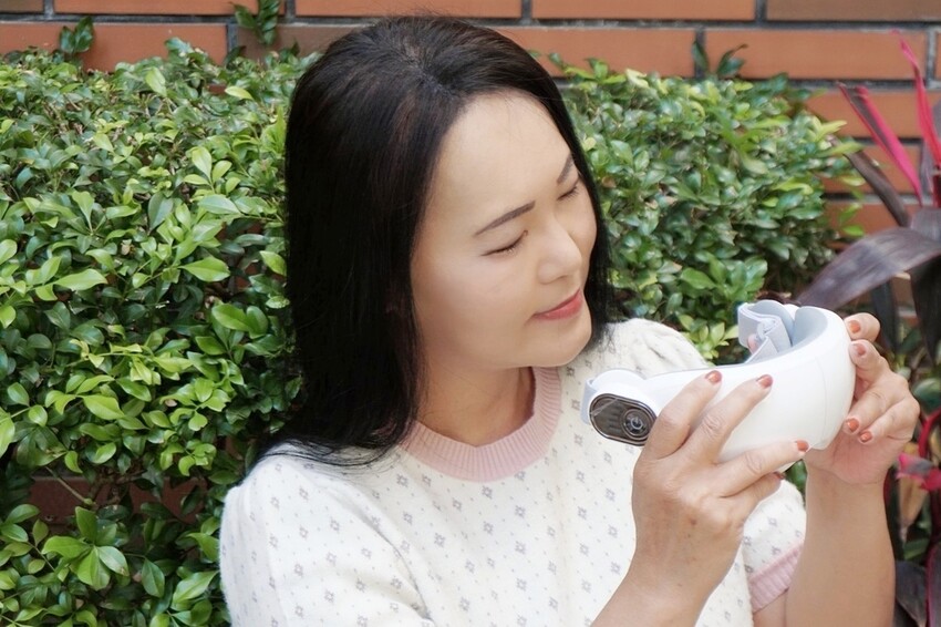 家電開箱｜MUNICHI 沐尼黑 空氣波熱敷眼部按摩器 MR