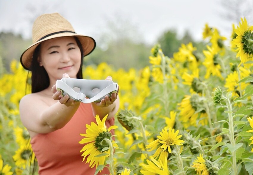 家電開箱｜MUNICHI 沐尼黑 空氣波熱敷眼部按摩器 MR