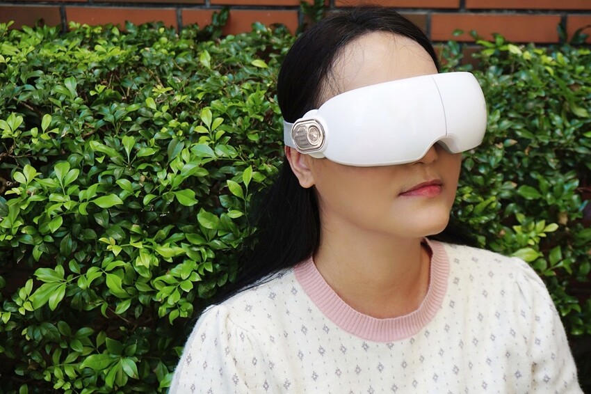 家電開箱｜MUNICHI 沐尼黑 空氣波熱敷眼部按摩器 MR