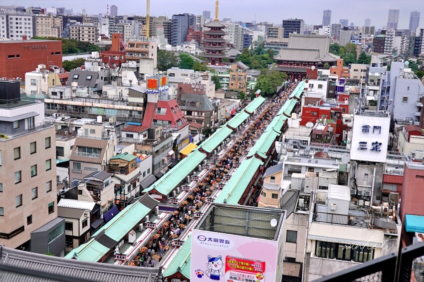 日本【東京】京成電鐵 Skyliner 快速直達東京都，漫步淺草小旅行