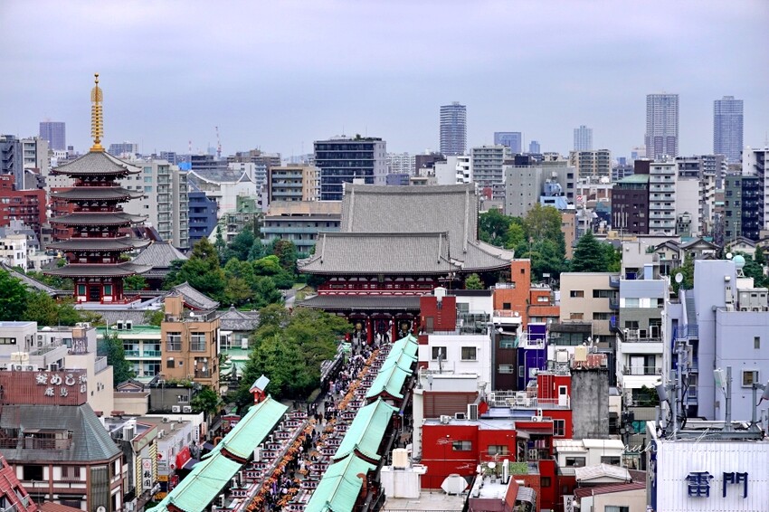 日本【東京】京成電鐵 Skyliner 快速直達東京都，漫步淺草小旅行