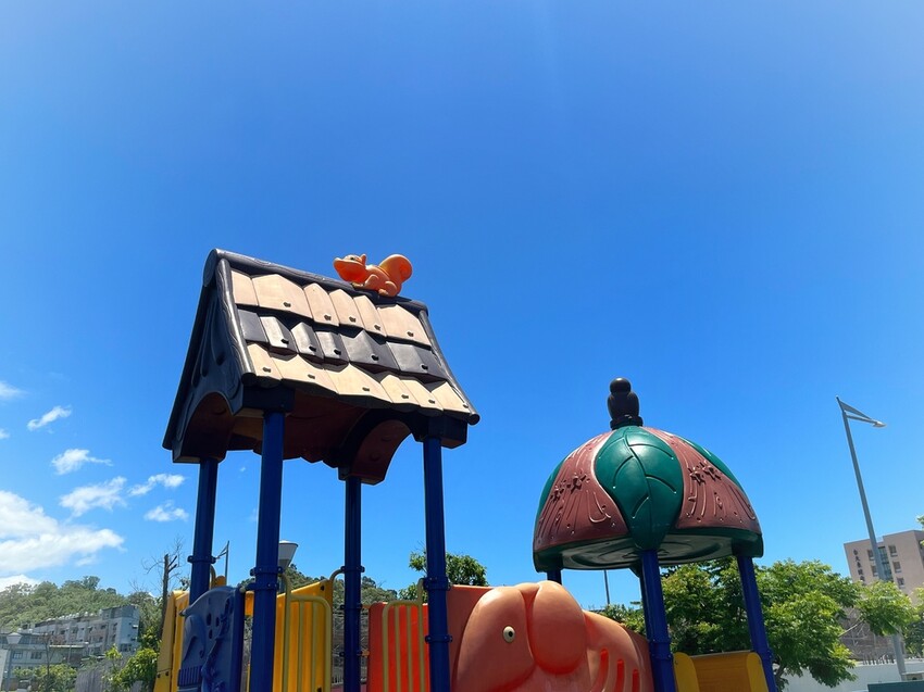 至善公園。和江街兒童設施公園。和江街至善公園。近台大竹東分院