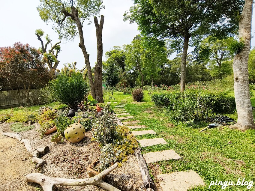 苗栗縣三義鄉苗栗雅聞香草植物工廠｜ 苗栗免費景點 夢幻玫瑰莊園 彷彿走入童話世界