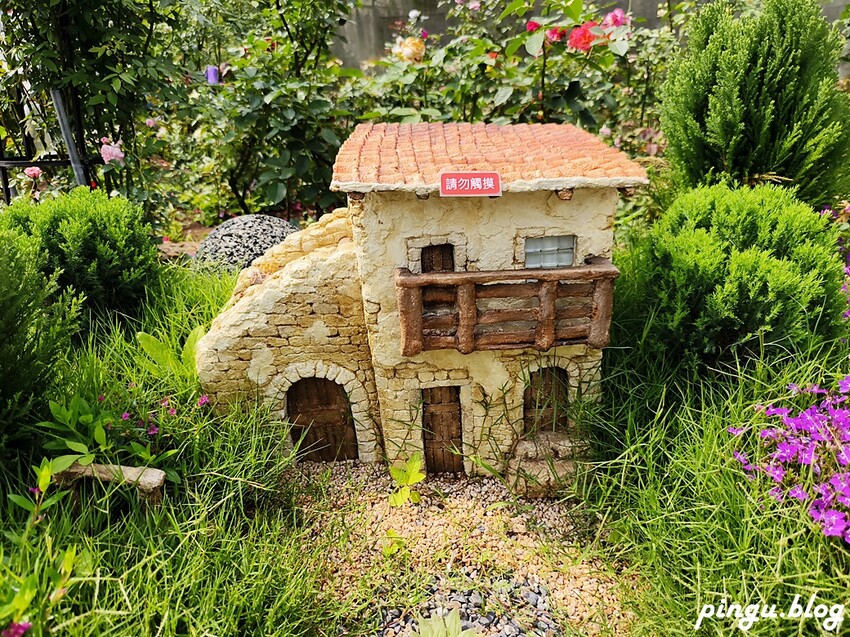 苗栗縣三義鄉苗栗雅聞香草植物工廠｜ 苗栗免費景點 夢幻玫瑰莊園 彷彿走入童話世界