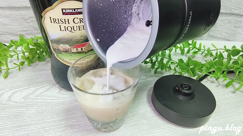 SANSUI山水｜冷熱兩用分離式電動奶泡機 可冷熱奶泡／打發奶蓋／咖啡拉花一機多用