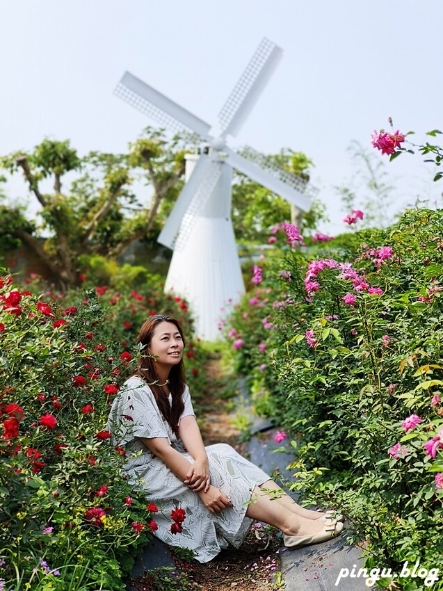 苗栗縣三義鄉苗栗雅聞香草植物工廠｜ 苗栗免費景點 夢幻玫瑰莊園 彷彿走入童話世界