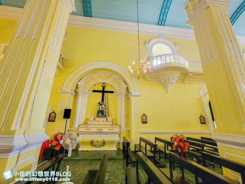 澳門2024澳門自由行/七大必去大三巴牌坊周邊免費景點推薦/議事亭前地、玫瑰聖母堂、戀愛巷/澳門自由行一日遊