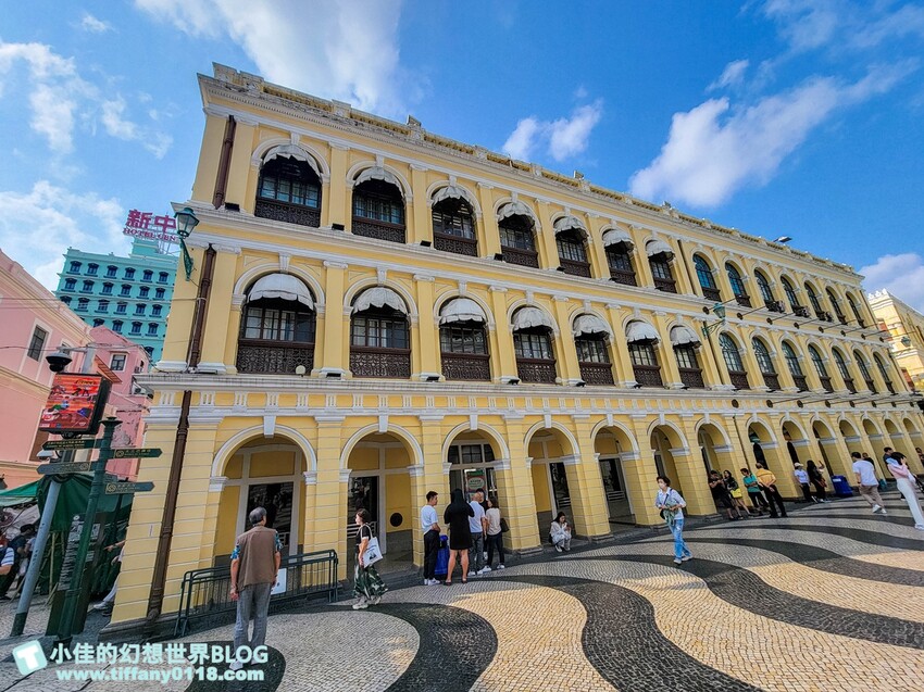 澳門2024澳門自由行/七大必去大三巴牌坊周邊免費景點推薦/議事亭前地、玫瑰聖母堂、戀愛巷/澳門自由行一日遊