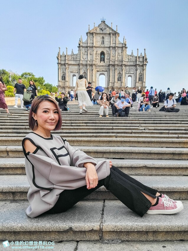 澳門2024澳門自由行/七大必去大三巴牌坊周邊免費景點推薦/議事亭前地、玫瑰聖母堂、戀愛巷/澳門自由行一日遊