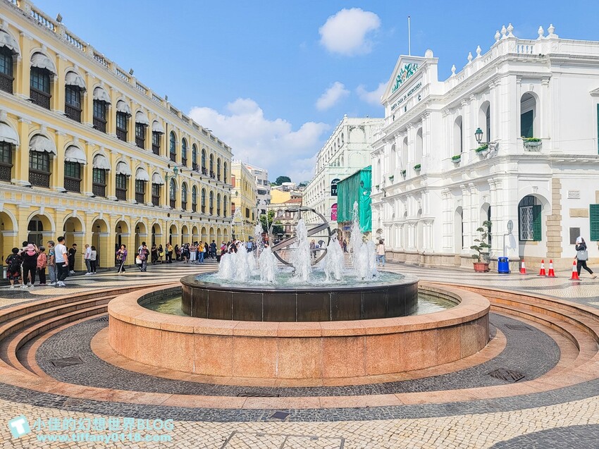 澳門2024澳門自由行/七大必去大三巴牌坊周邊免費景點推薦/議事亭前地、玫瑰聖母堂、戀愛巷/澳門自由行一日遊