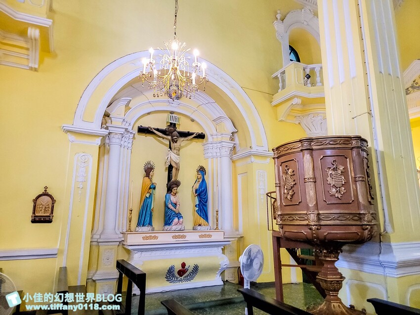 澳門2024澳門自由行/七大必去大三巴牌坊周邊免費景點推薦/議事亭前地、玫瑰聖母堂、戀愛巷/澳門自由行一日遊