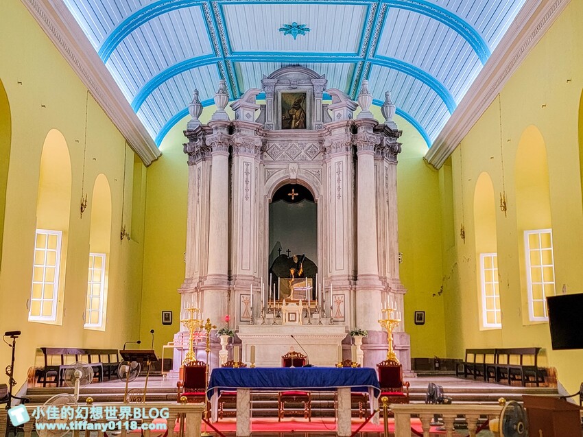 澳門2024澳門自由行/七大必去大三巴牌坊周邊免費景點推薦/議事亭前地、玫瑰聖母堂、戀愛巷/澳門自由行一日遊